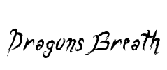 DragonsBreath Font Image