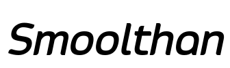 Smoolthan Font Image