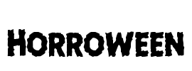 Horroween Font Image