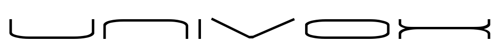 Univox Font Image