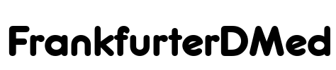 FrankfurterDMed Font Image
