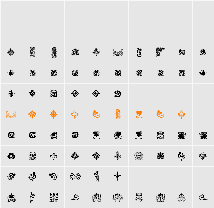 Nouveau Never Dies Free Character Map