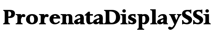 ProrenataDisplaySSi