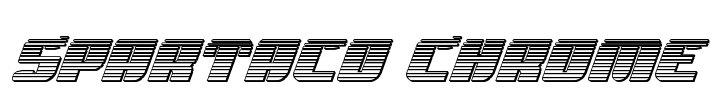 Spartaco Chrome Font Image