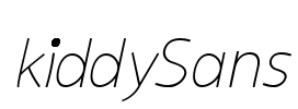 kiddySans Font Image