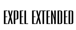 Expel Extended Font Image