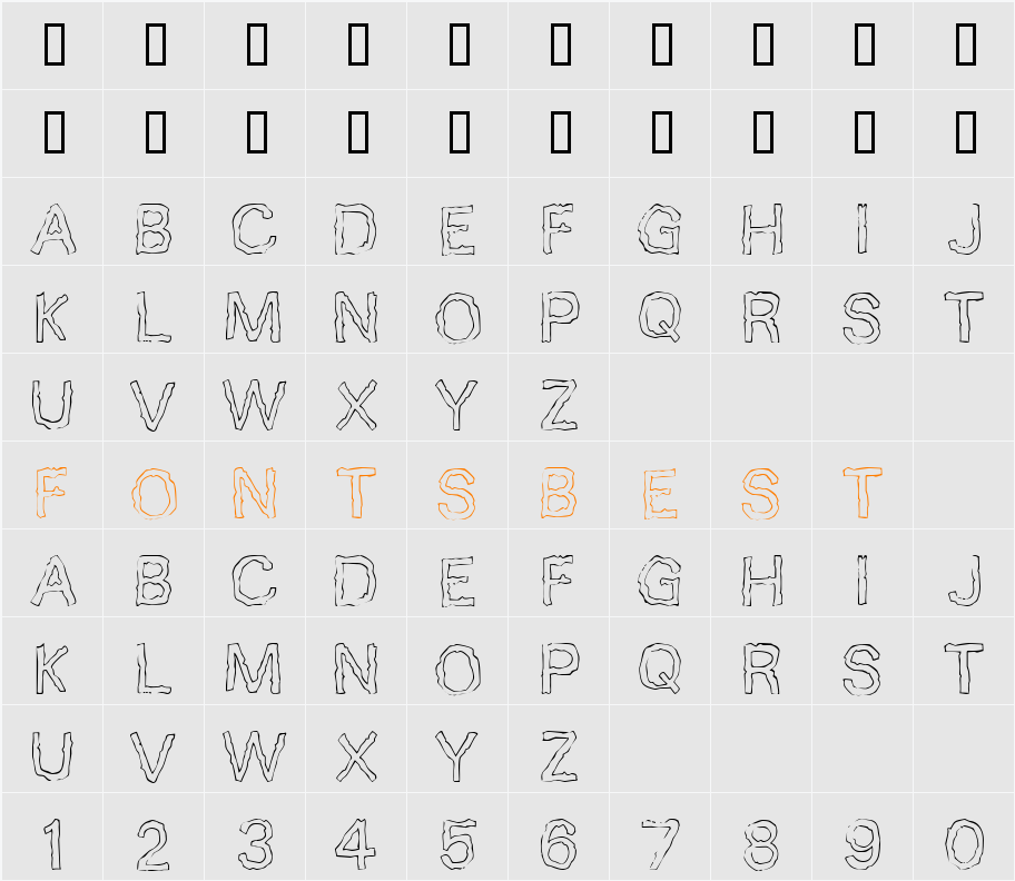 10 Minutes Character Map