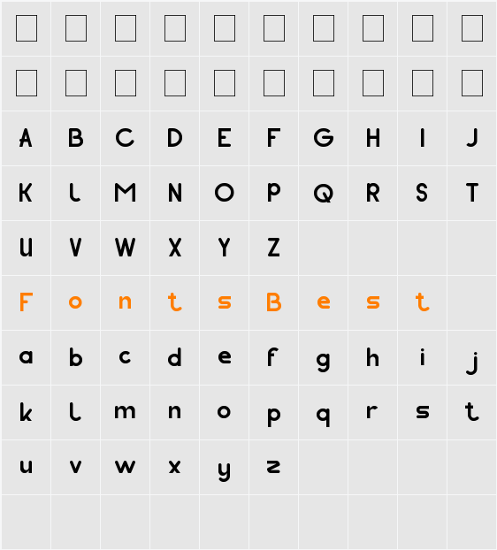 pocket Character Map