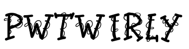 PWTwirly Font Image