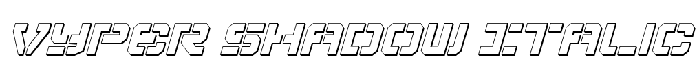 Vyper Shadow Italic