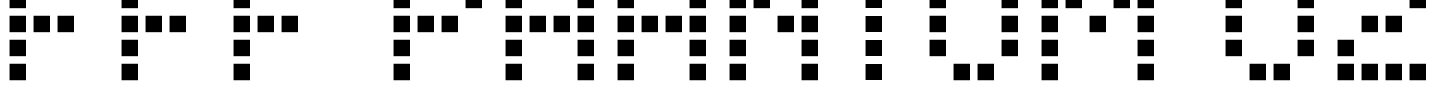 FFF Phantom 02 Font Image