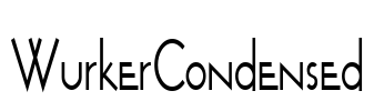 WurkerCondensed