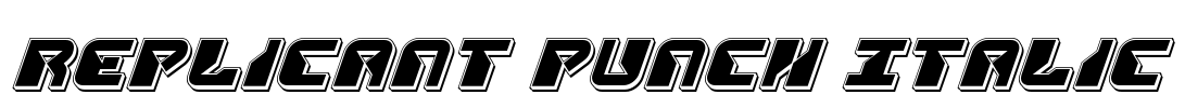 Replicant Punch Italic