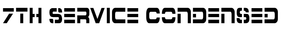 7th Service Condensed