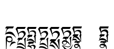 Ededris-c Font Image