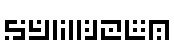 Symvola Font Image
