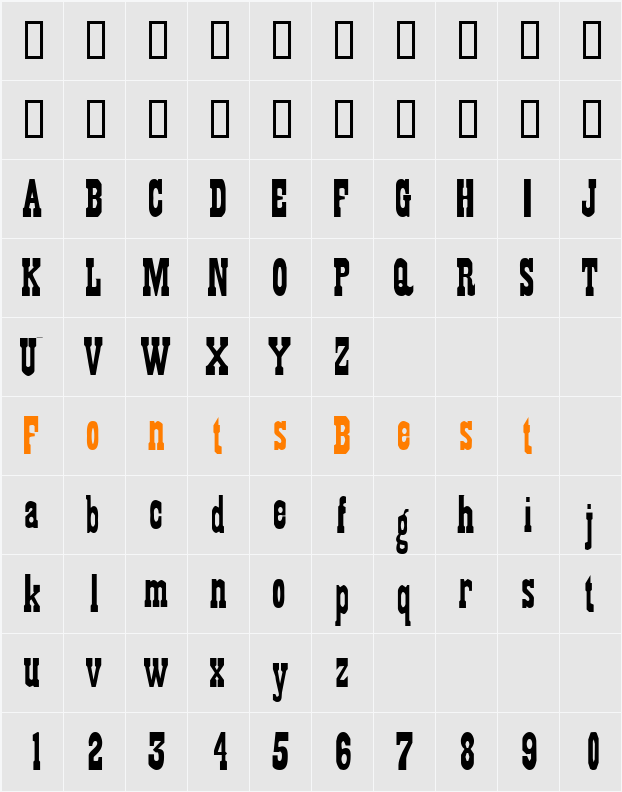 Gambler Character Map
