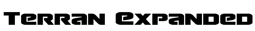 Terran Expanded Font Image