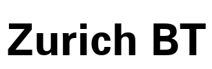 Zurich BT Font Image