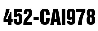452-CAI978