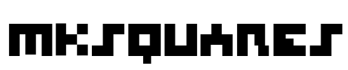 MKSquares Font Image