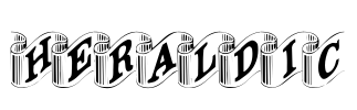 Heraldic Font Image
