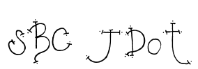 SBC JDot Font Image