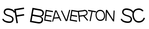 SF Beaverton SC Font Image
