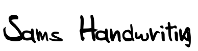 Sams Handwriting
