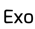 Exo Font Image