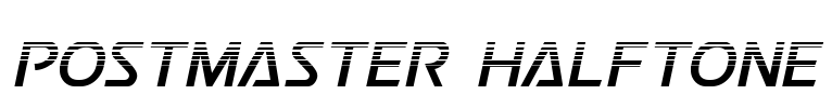Postmaster Halftone