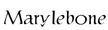 Marylebone Font Image