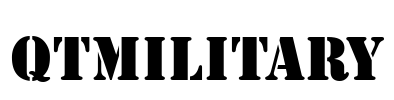 QTMilitary Font Image