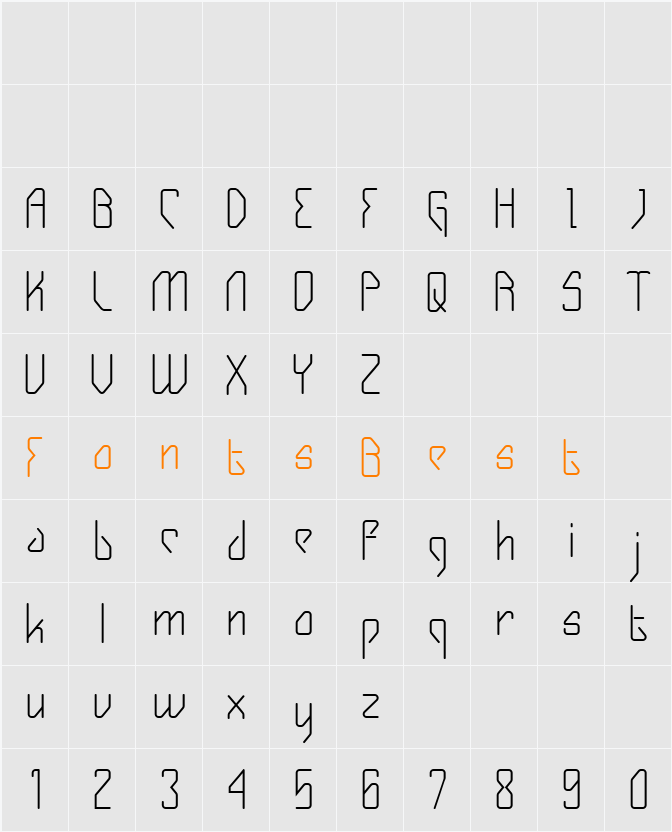 Gizmo Character Map