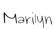 Marilyn Font Image