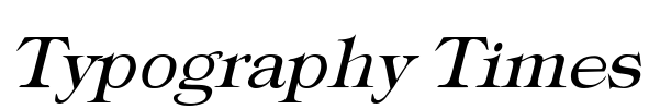 Typography Times