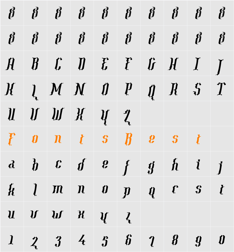 Year2000 Context Scrambled Character Map