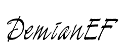 DemianEF Font Image