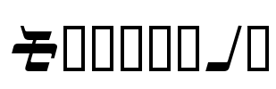 ManiacKt Font Image