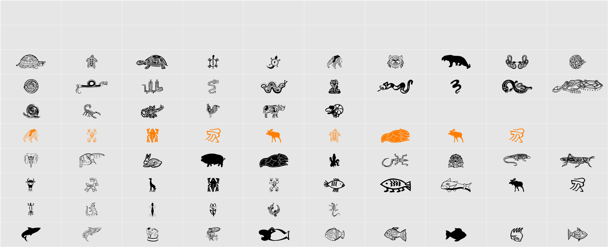 TribalFigTwo Character Map