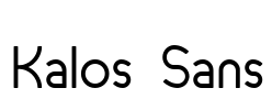 Kalos Sans Font Image