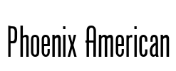 Phoenix American Font Image