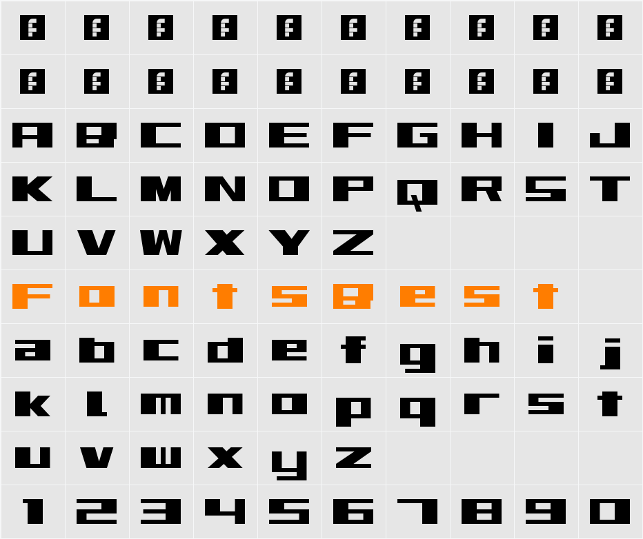 Toonami 99 Character Map