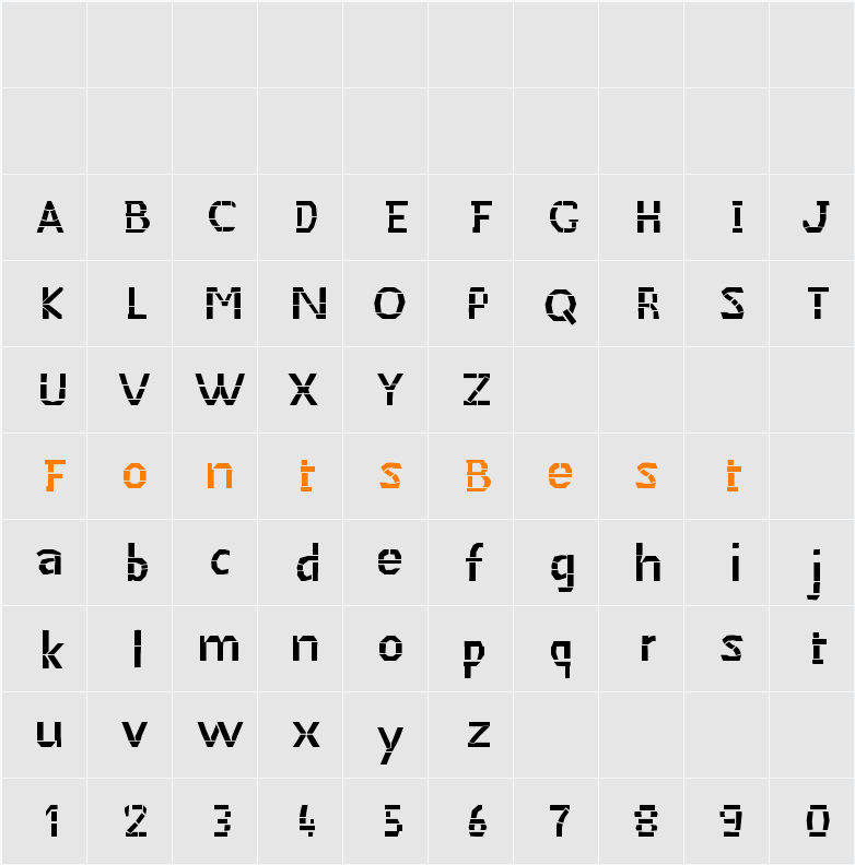 MaceriamSimplex Character Map
