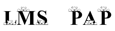 LMS Peek-A-Pooh Font Image