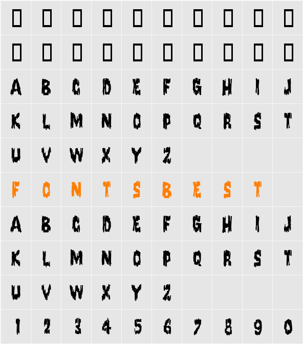 Francis Character Map