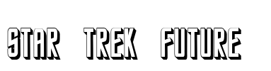 Star Trek Future  Font Image