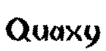 Quaxy Font Image