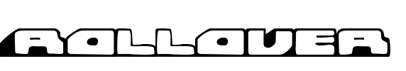 Rollover Font Image