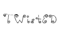 TWistED Font Image